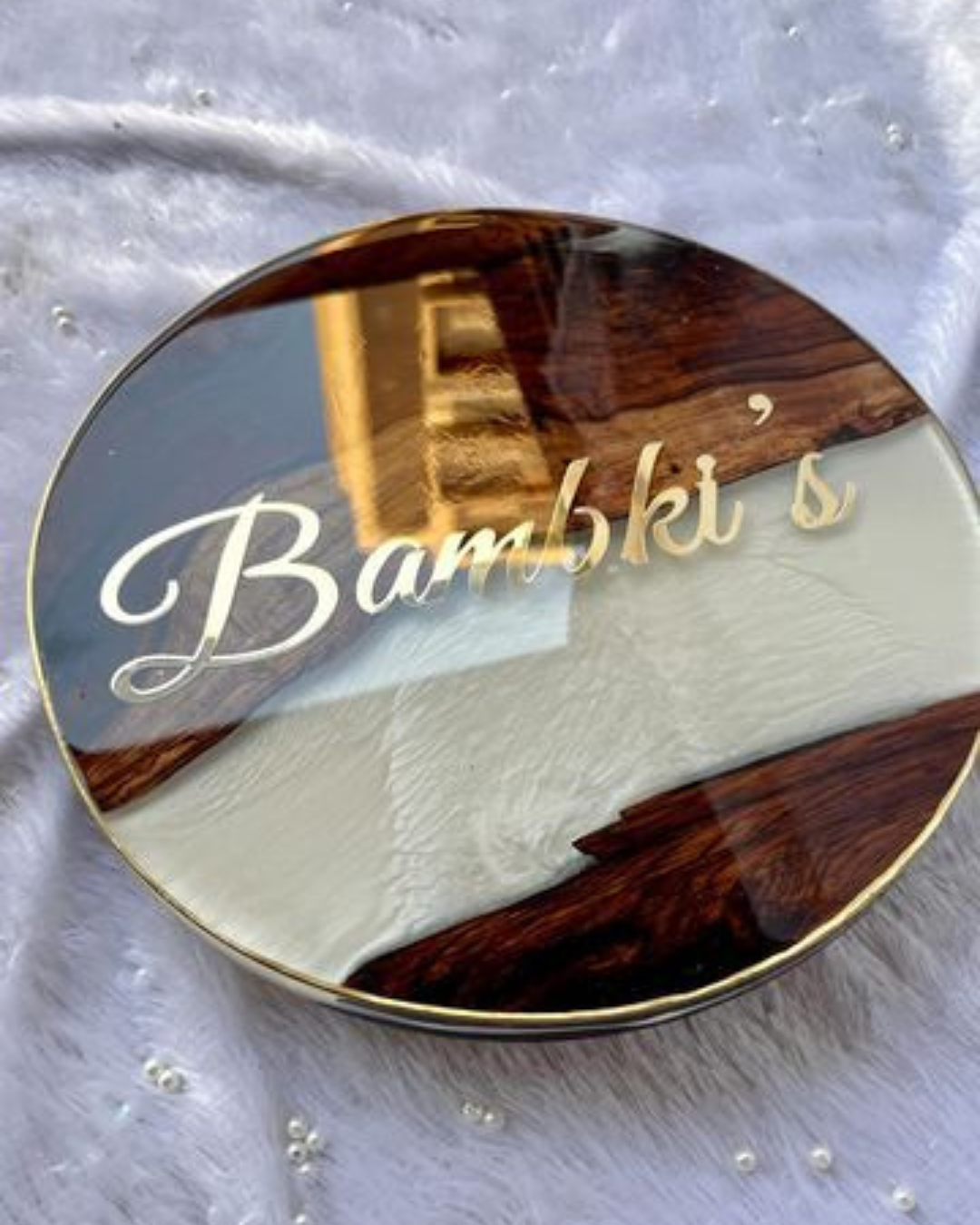 Resin Art Coasters 4 Inch - Round