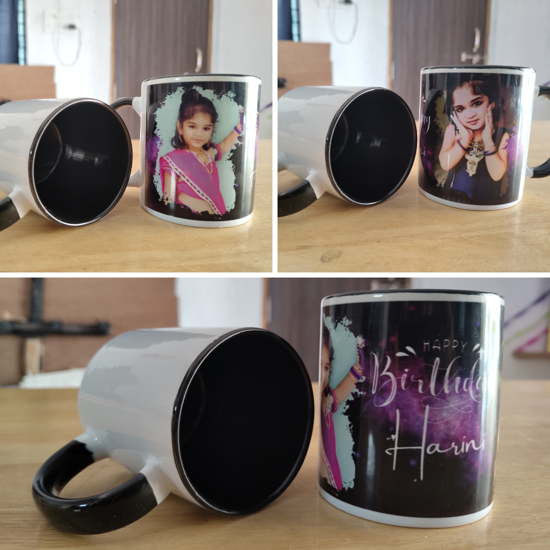Custom printed Coffee Mug - Inside Color