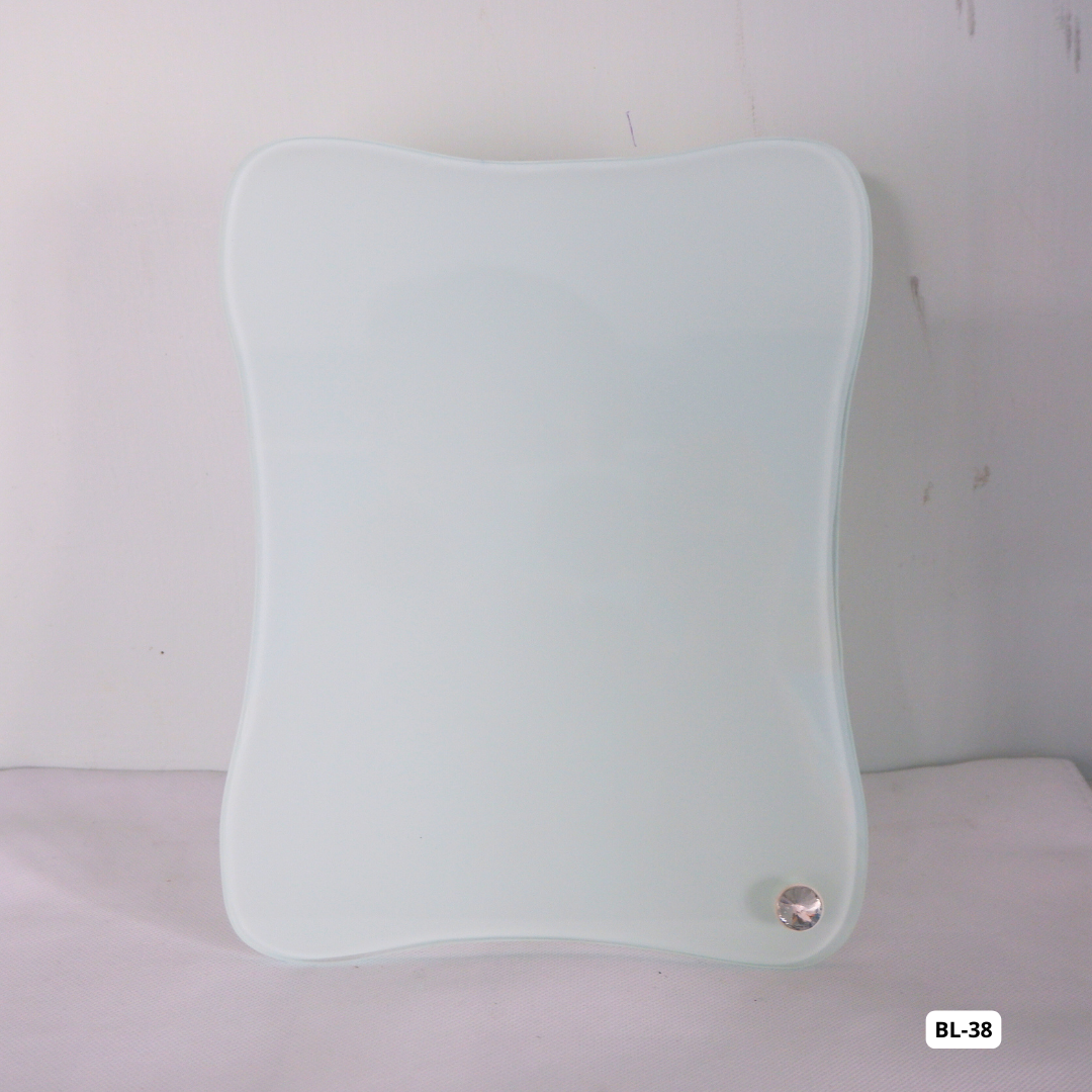 Custom Glass Photo Frame (17x27cm) BL-38