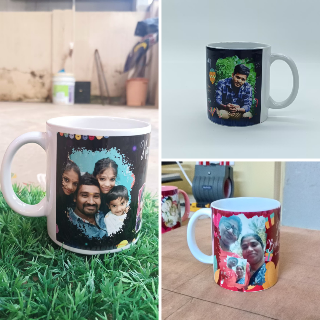 Custom printed Coffee Mug - white