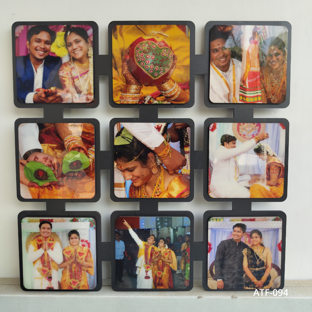 Custom Wooden frame Square (15x15") ATF-094