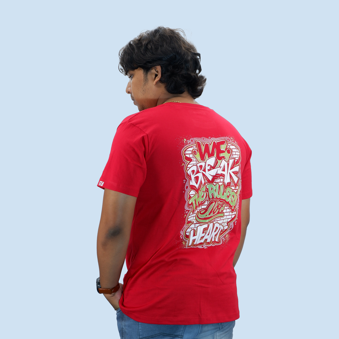 Break the rules, not heart Unisex Regular T-shirt