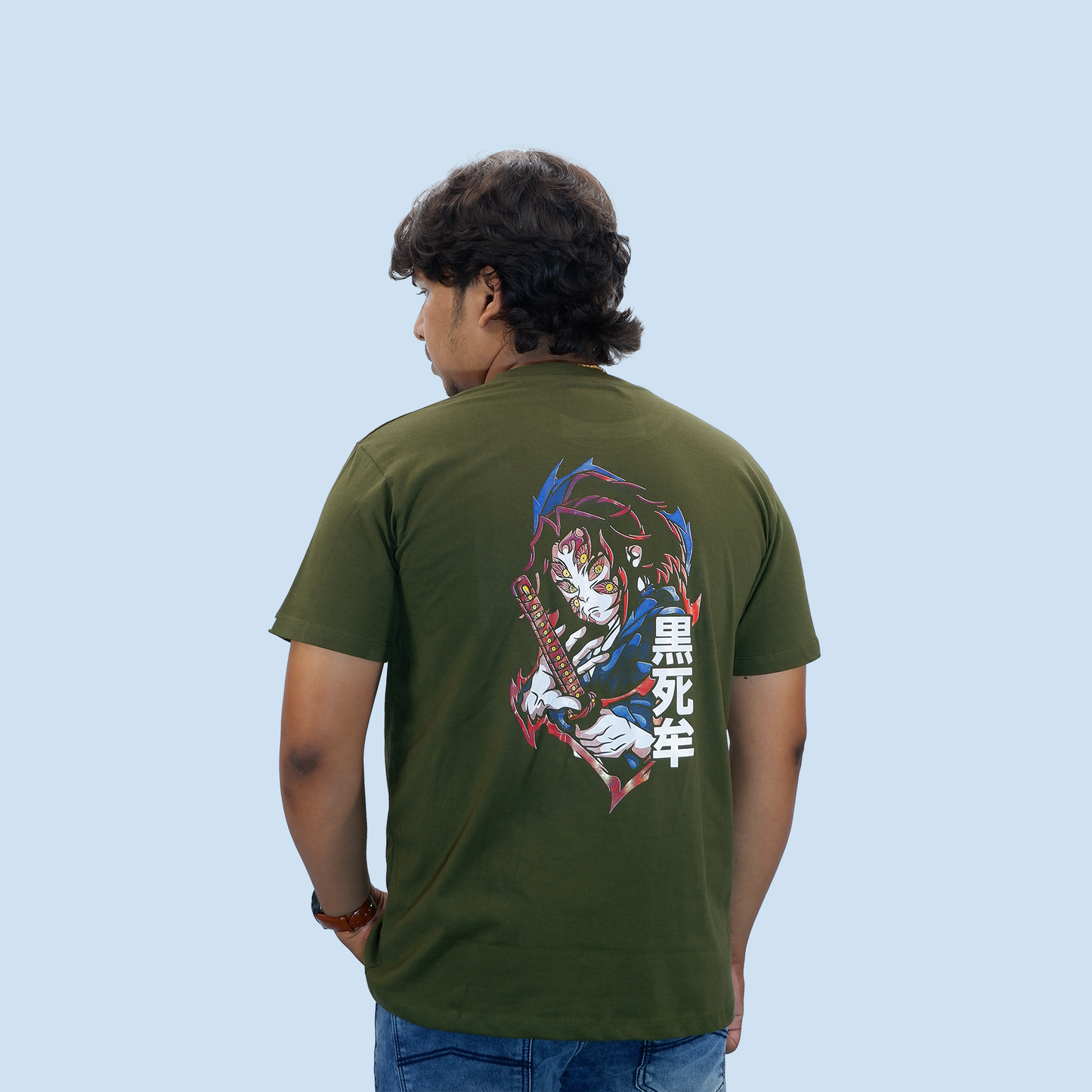 Demon slayer Upper Rank 1 Kokushibo Unisex Regular T-shirt