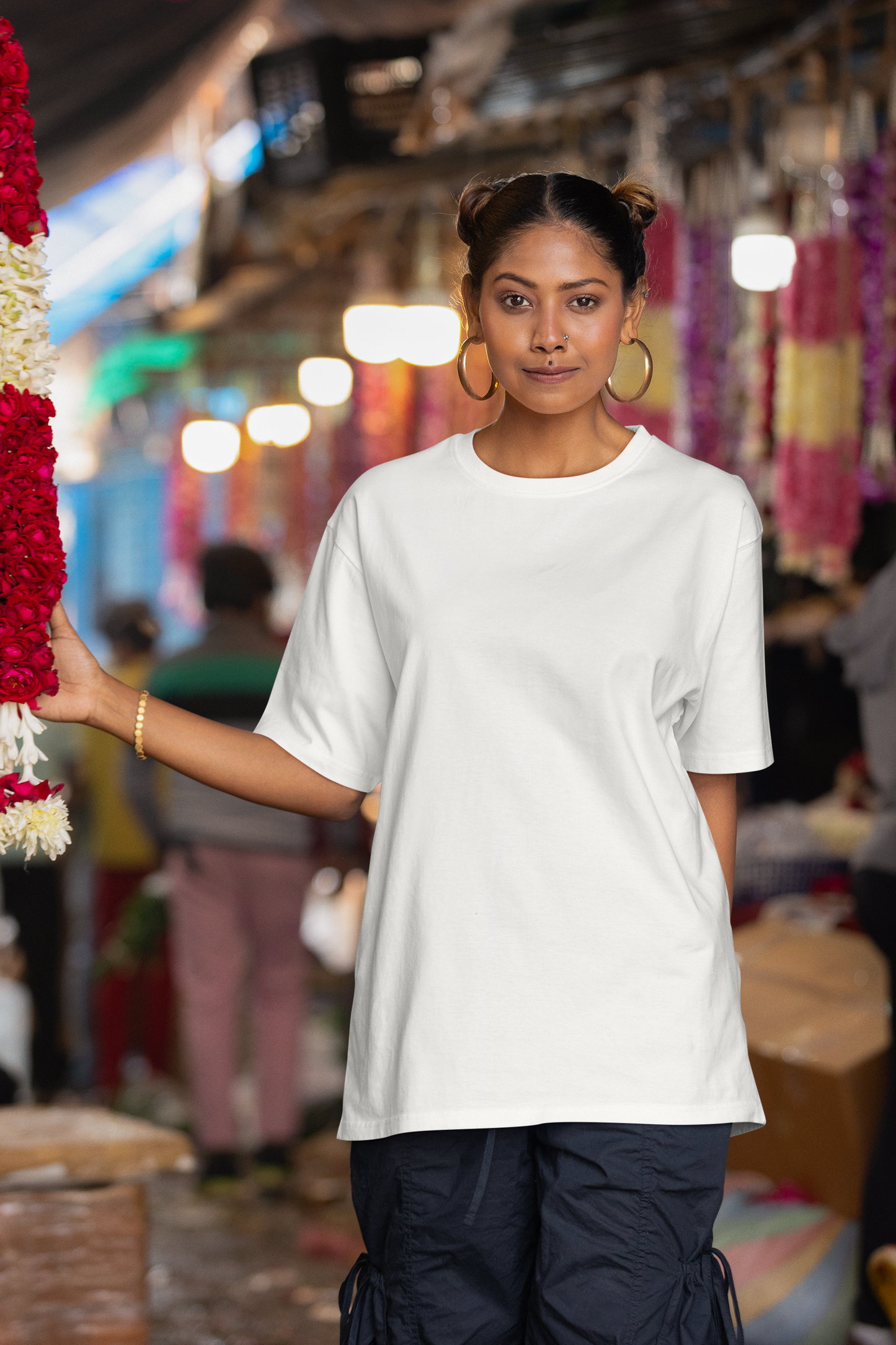 Premium Women DS Heavy Plain T-shirt - Dropshoulder fit