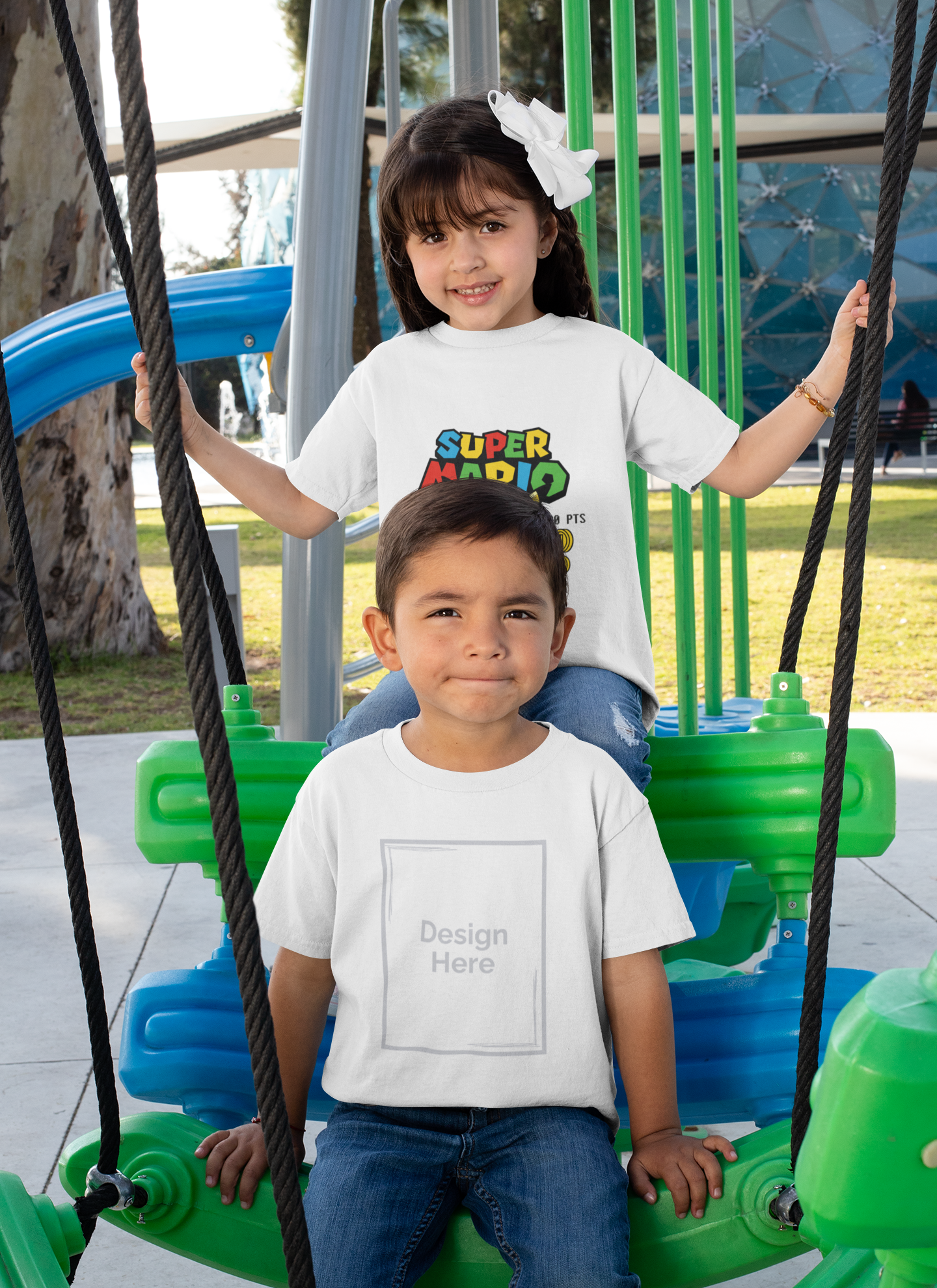 Custom T-shirts Kids (7+ Years) Roundneck