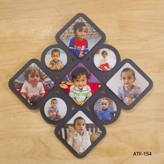 Custom Wooden frame Rhombus (16x16") ATF-154