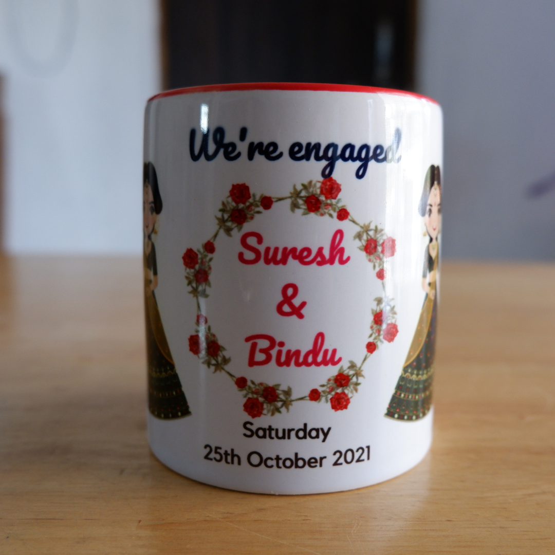 Custom printed Coffee Mug - Inside Color