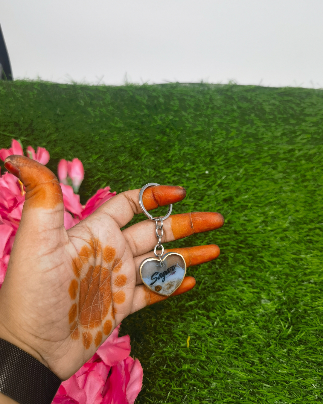Resin Art Keychain - Shapes