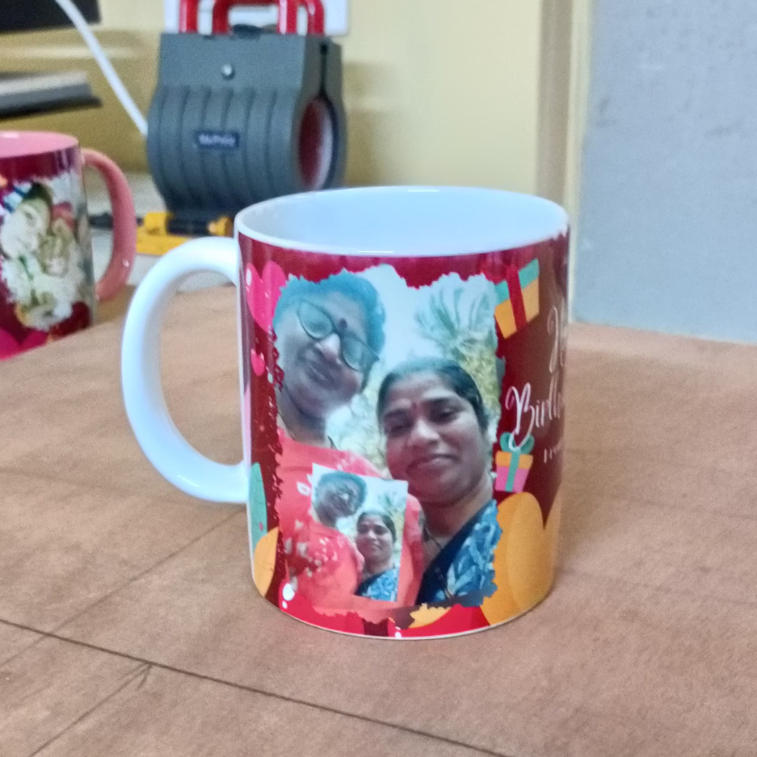 Custom printed Coffee Mug - white