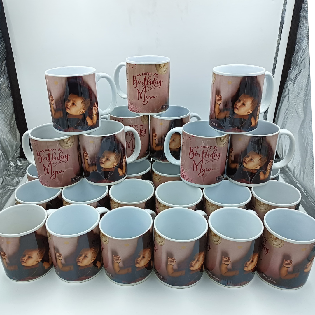 Custom printed Coffee Mug - white