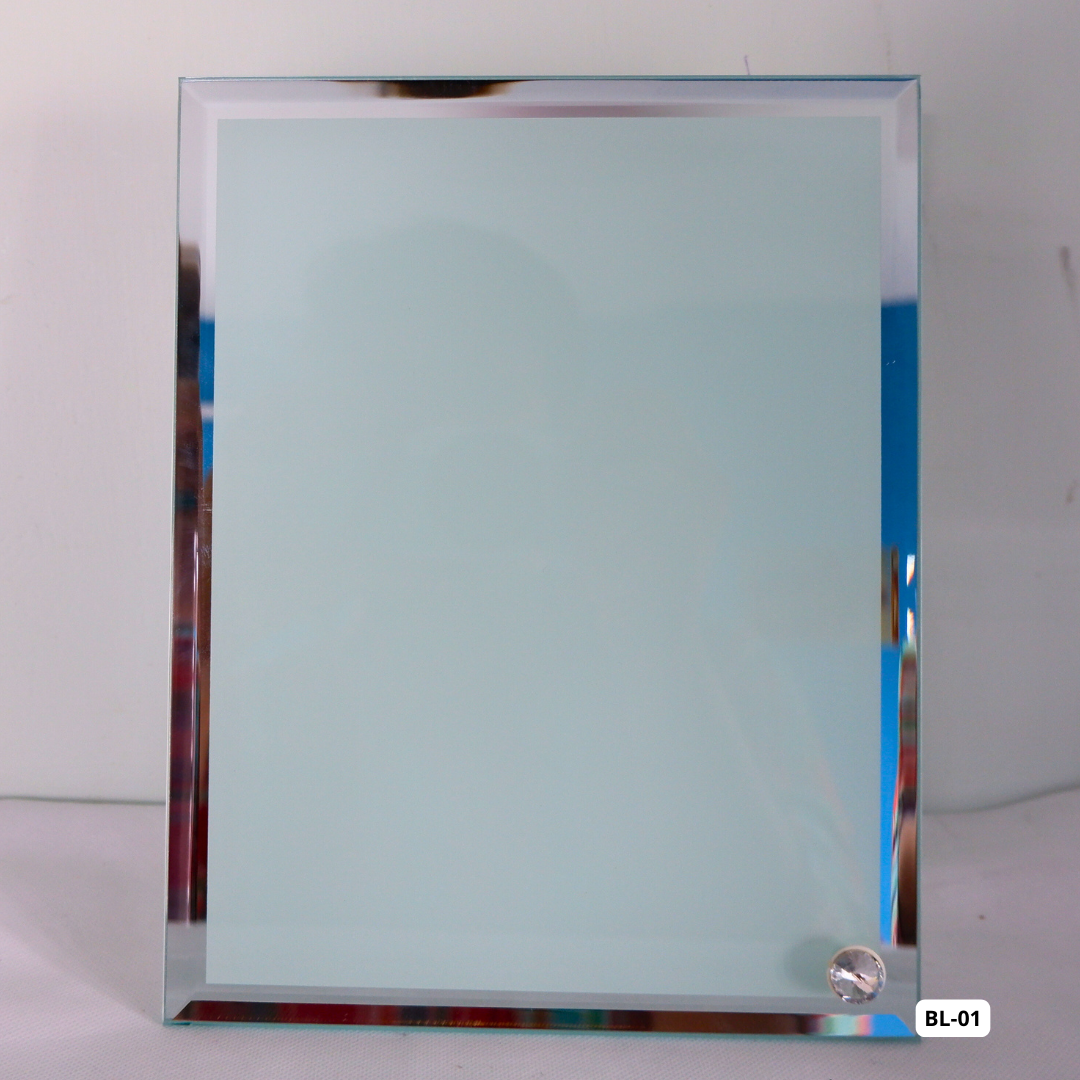 Custom Glass Photo Frame (6x9") ATBL-03