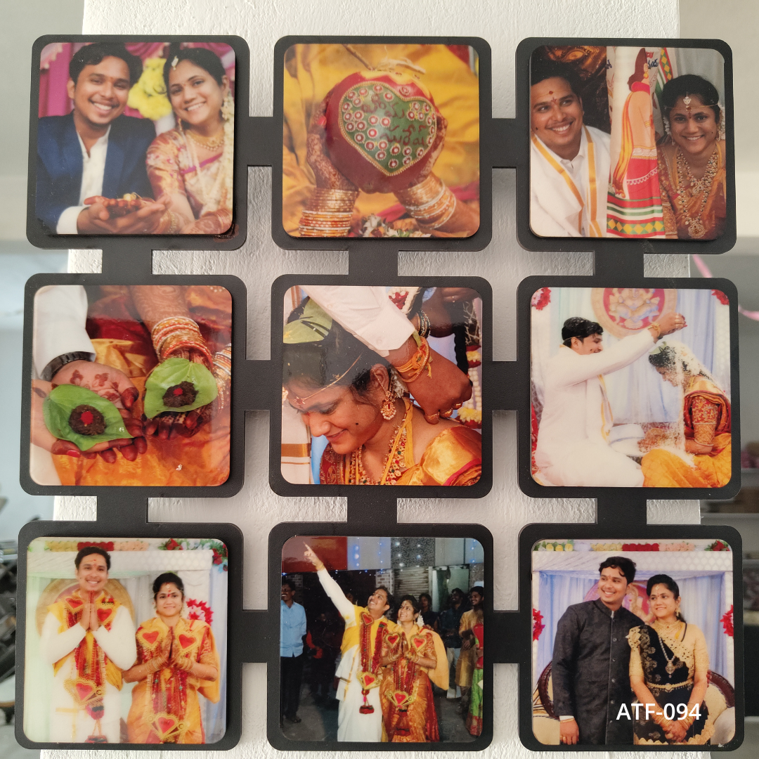 Custom Wooden frame Square (15x15") ATF-094