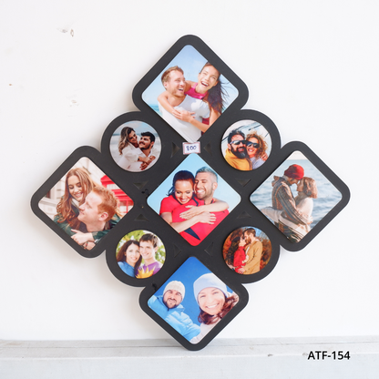 Custom Wooden frame Rhombus (16x16") ATF-154