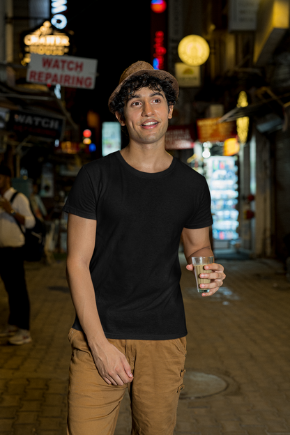 Premium Men Plain T-shirt - Regular fit