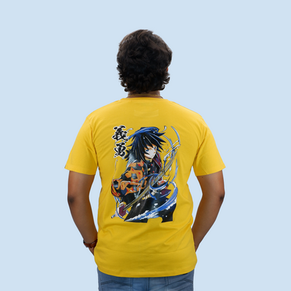 Demon slayer Water Hashira Giyu Tomioka Unisex Regular T-shirt