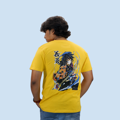 Demon slayer Water Hashira Giyu Tomioka Unisex Regular T-shirt