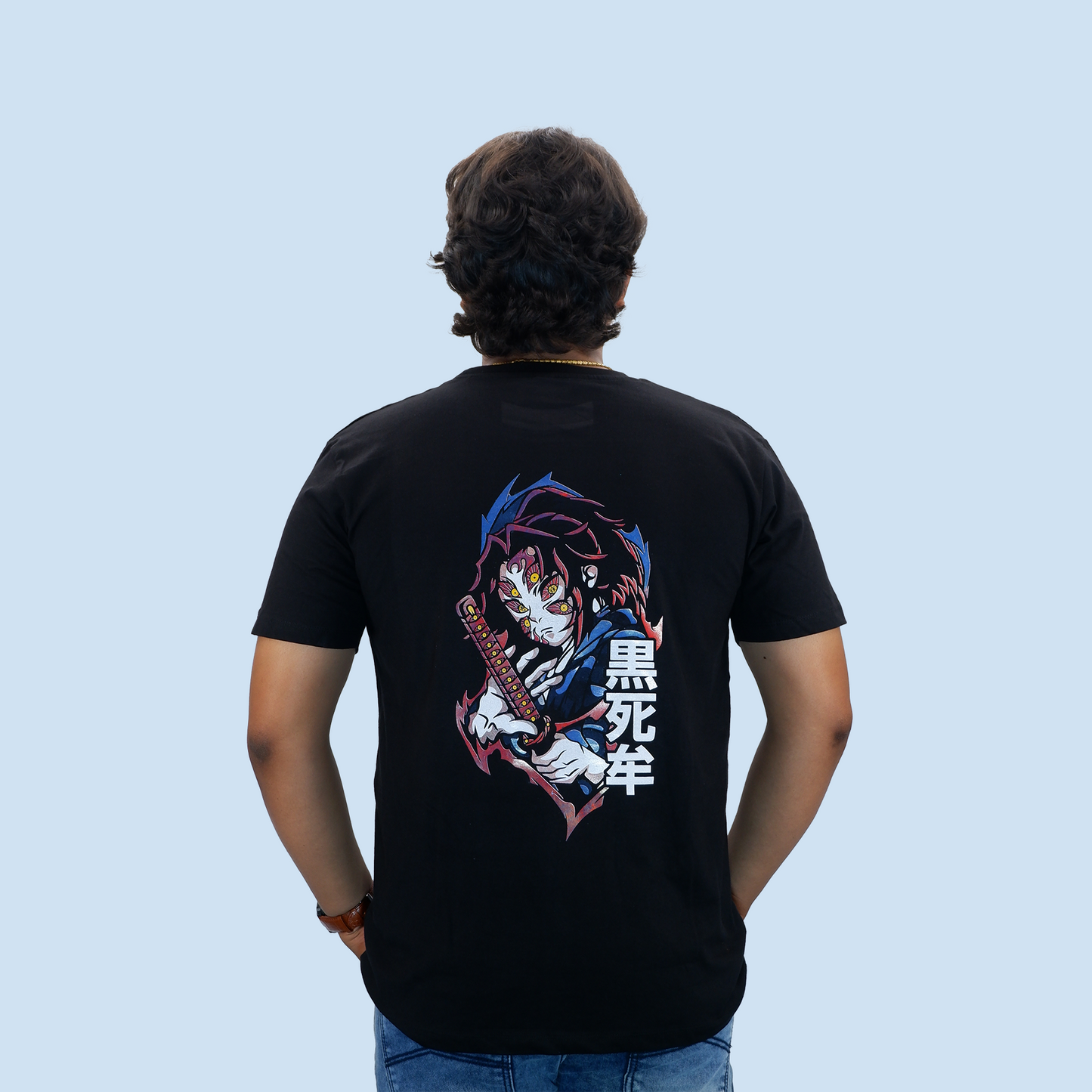 Demon slayer Upper Rank 1 Kokushibo Unisex Regular T-shirt