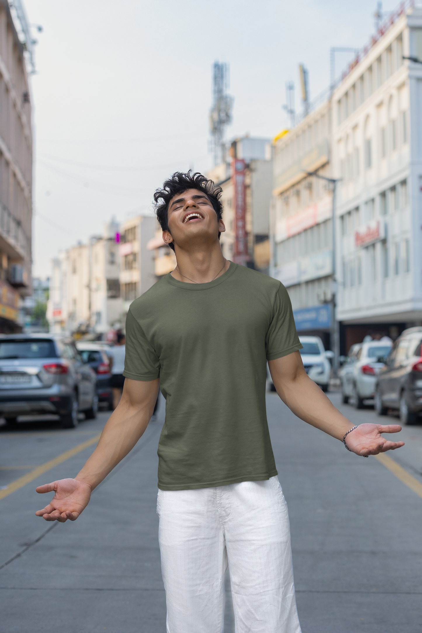 Premium Men Plain T-shirt - Regular fit
