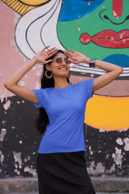 Premium Women Plain T-shirt - Regular fit