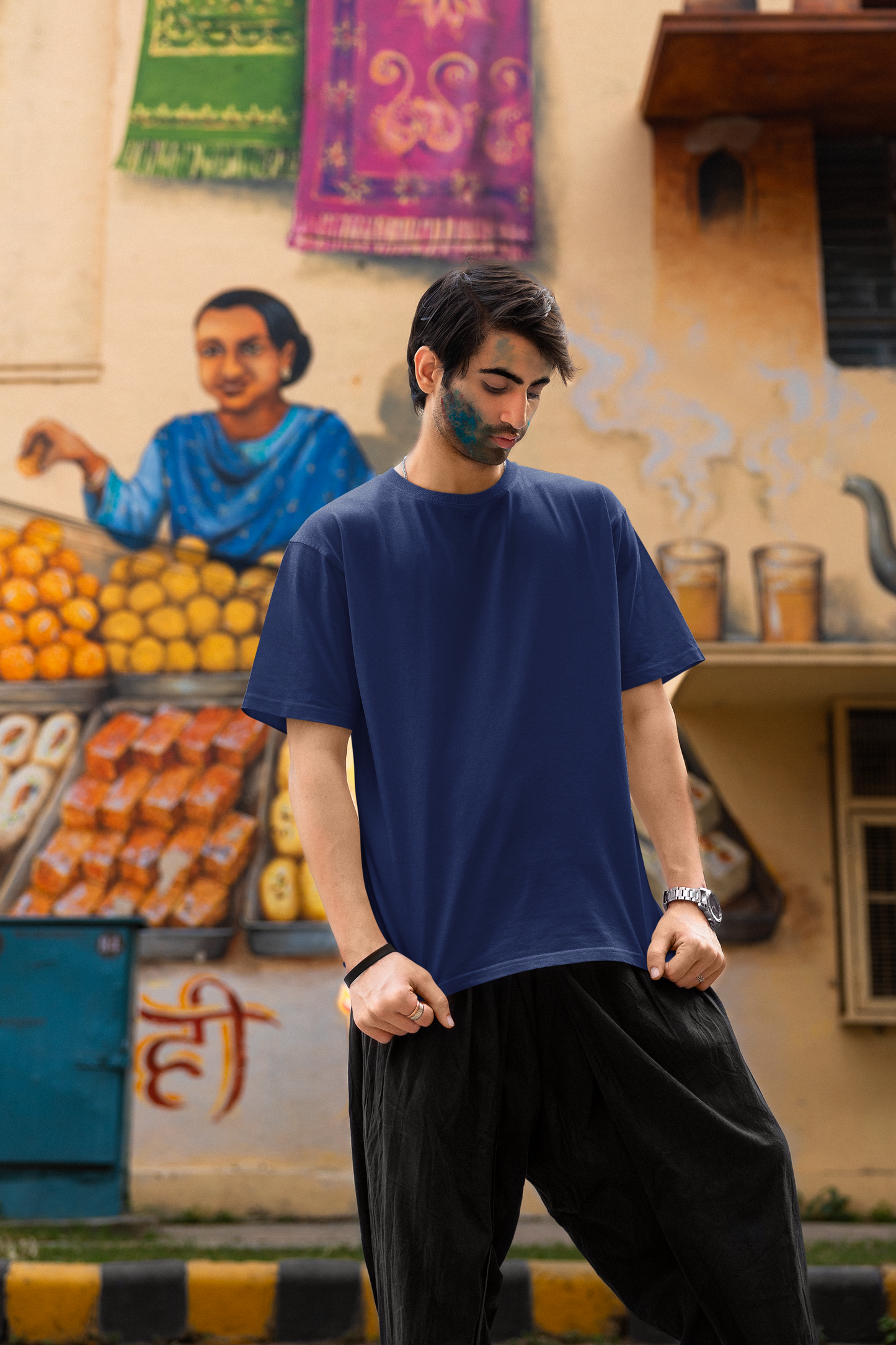 Premium Men DS Plain T-shirt - Dropshoulder fit