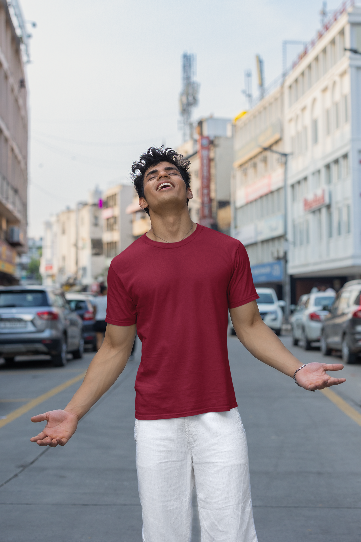 Premium Men Plain T-shirt - Regular fit