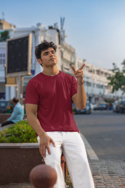 Premium Men Plain T-shirt - Regular fit