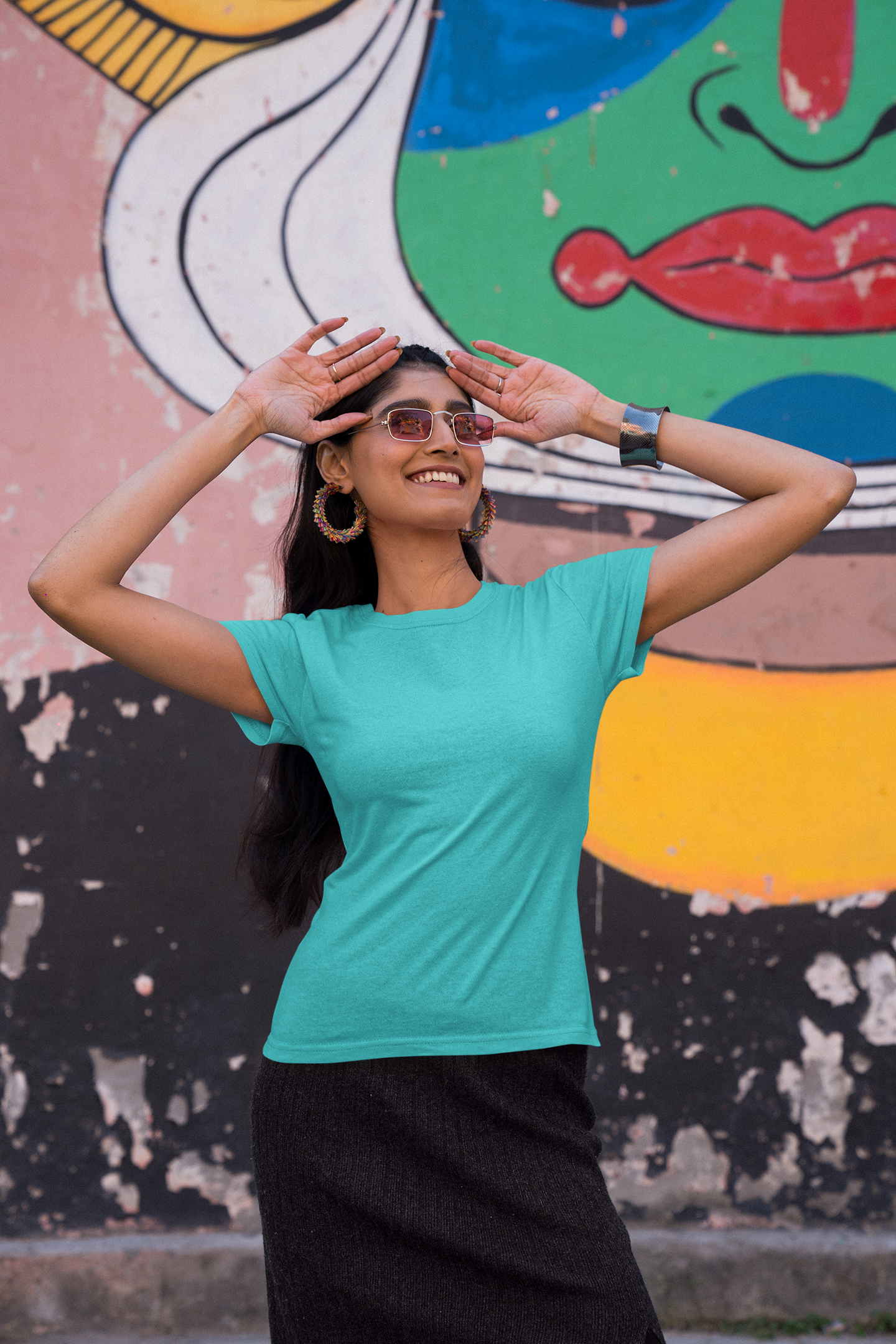 Premium Women Plain T-shirt - Regular fit