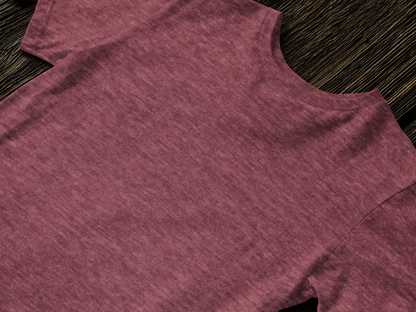 Premium Women Plain Heather T-shirt - Regular fit