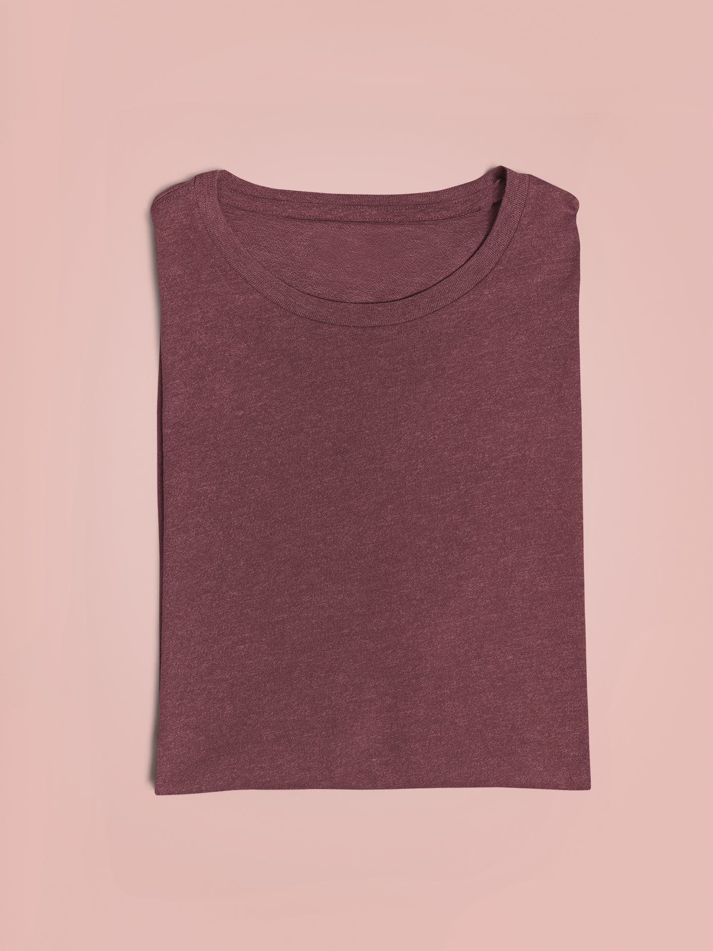 Premium Women Plain Heather T-shirt - Regular fit