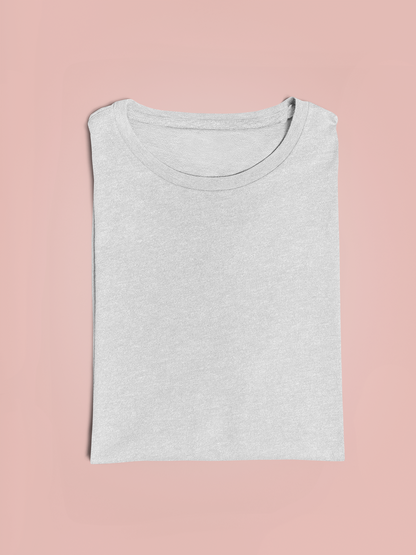 Premium Women Plain Heather T-shirt - Regular fit