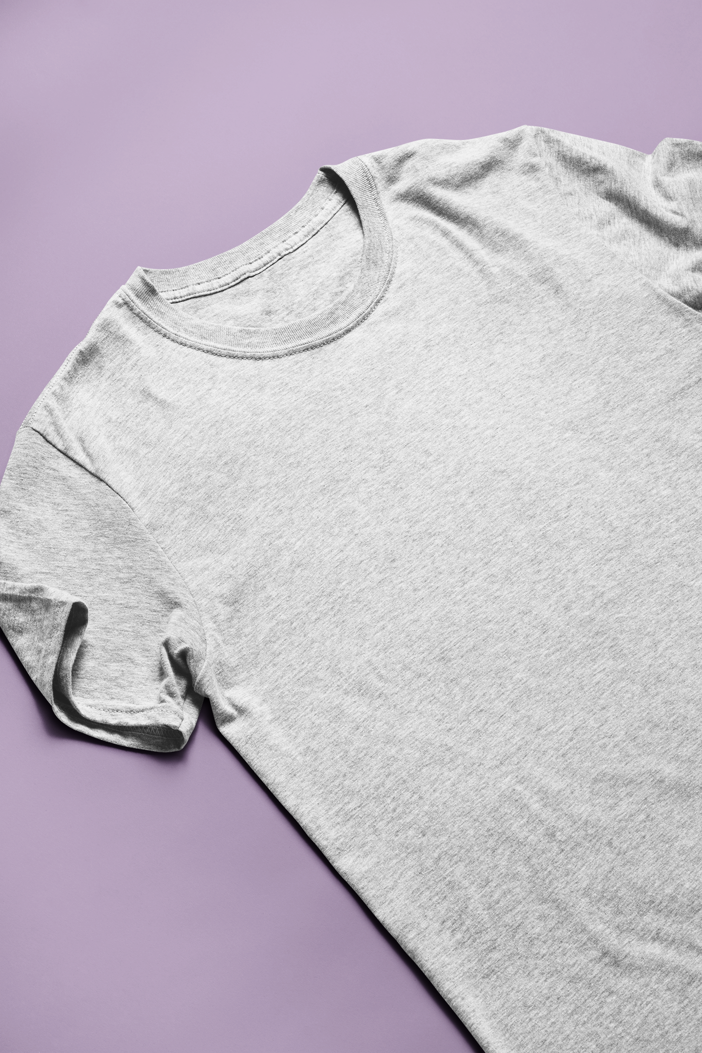 Premium Women Plain Heather T-shirt - Regular fit