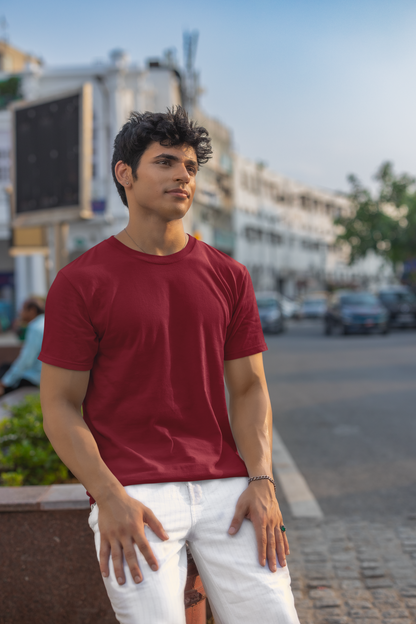 Premium Men Plain T-shirt - Regular fit