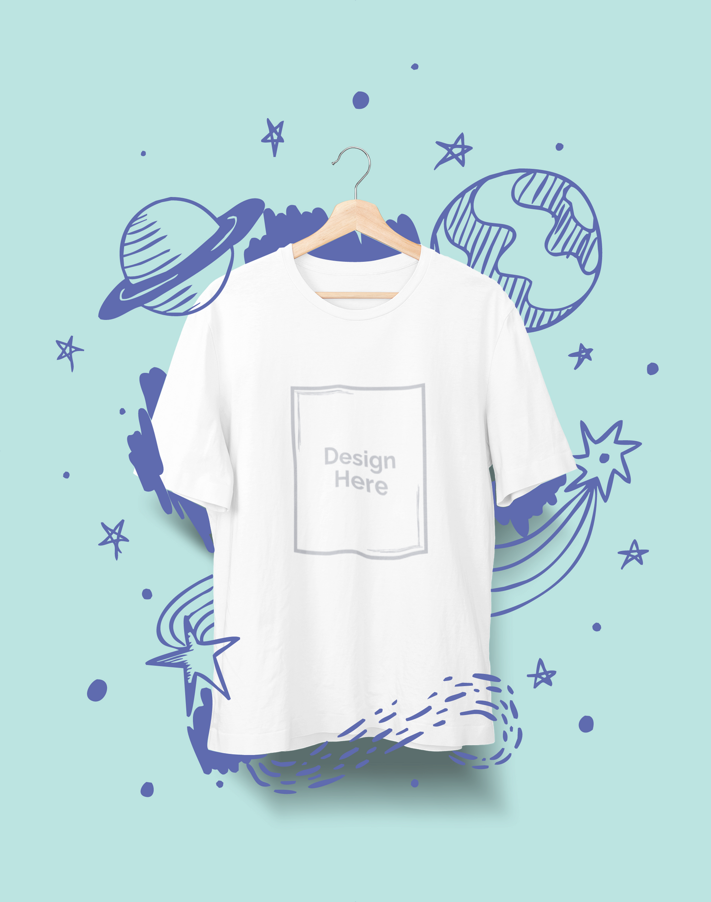 Custom T-shirts Drop shoulder 180 GSM