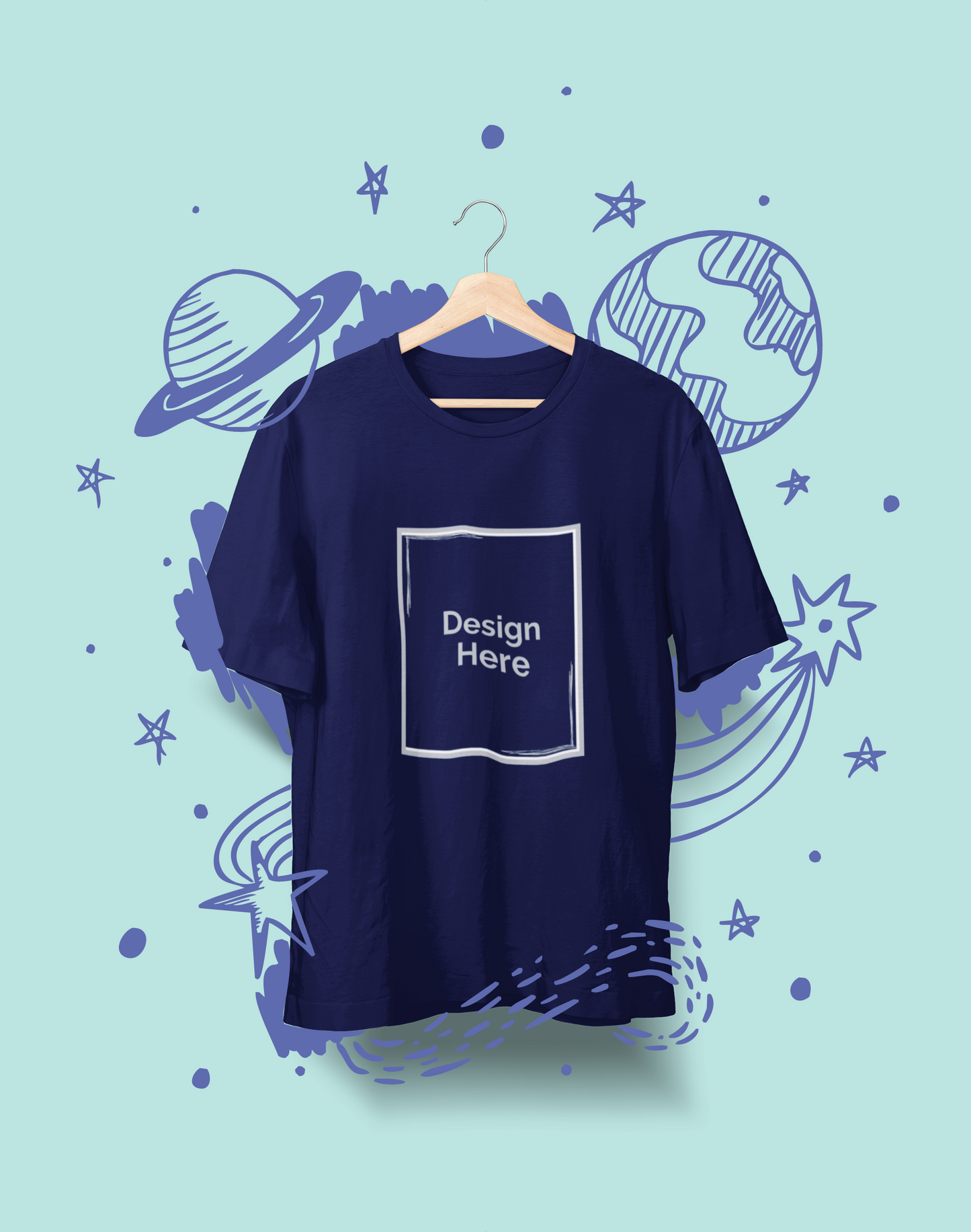 Custom T-shirts Drop shoulder 180 GSM