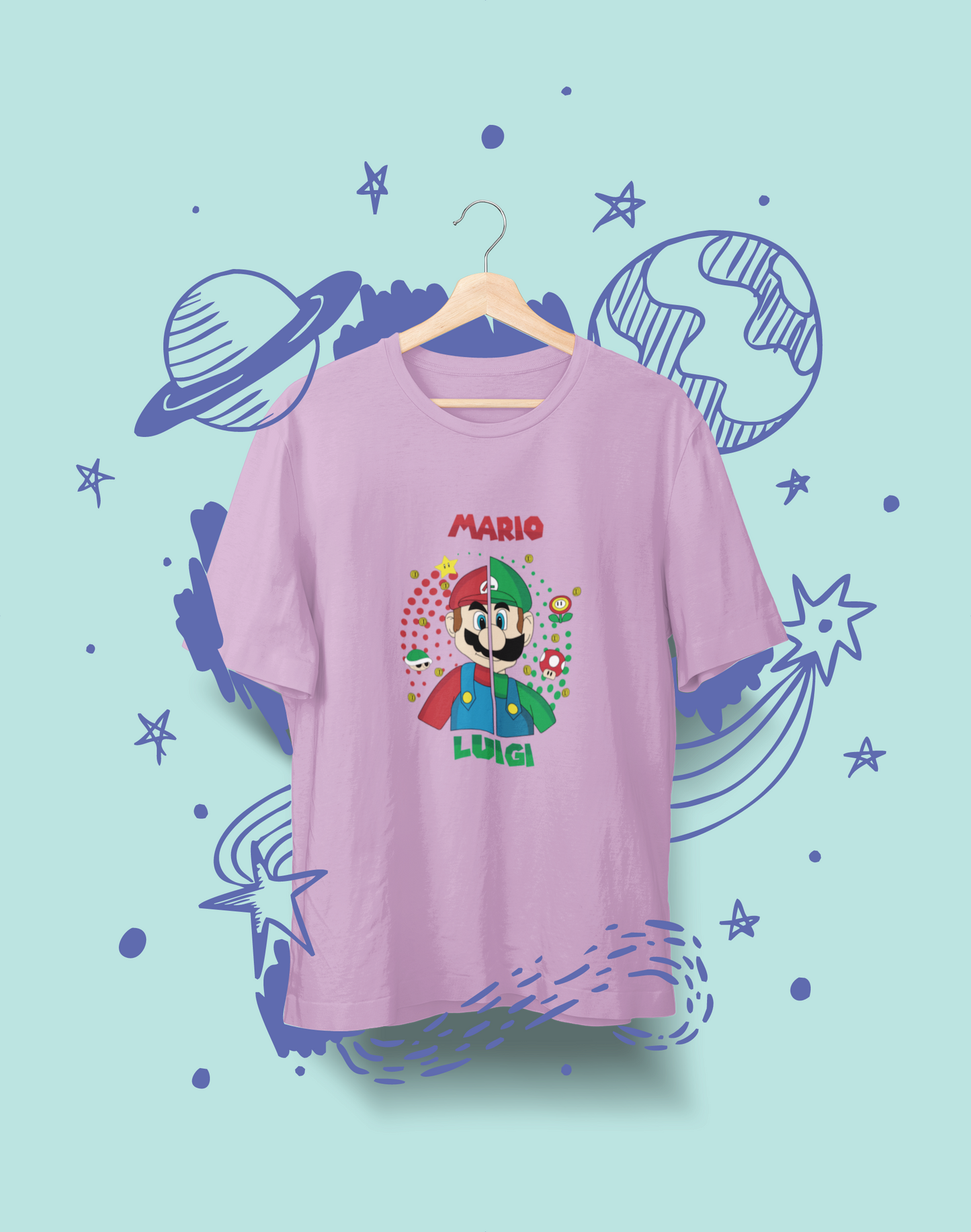 Custom T-shirts Drop shoulder 180 GSM