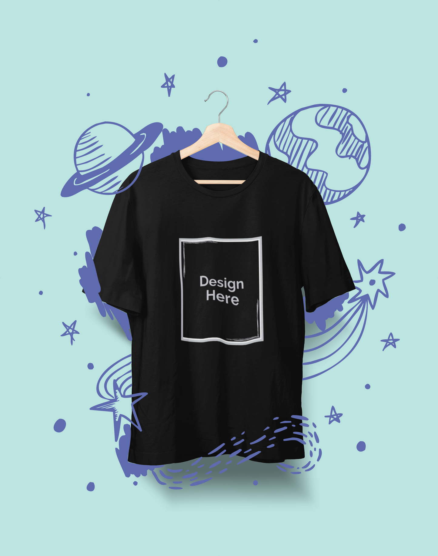 Custom T-shirts Drop shoulder 180 GSM