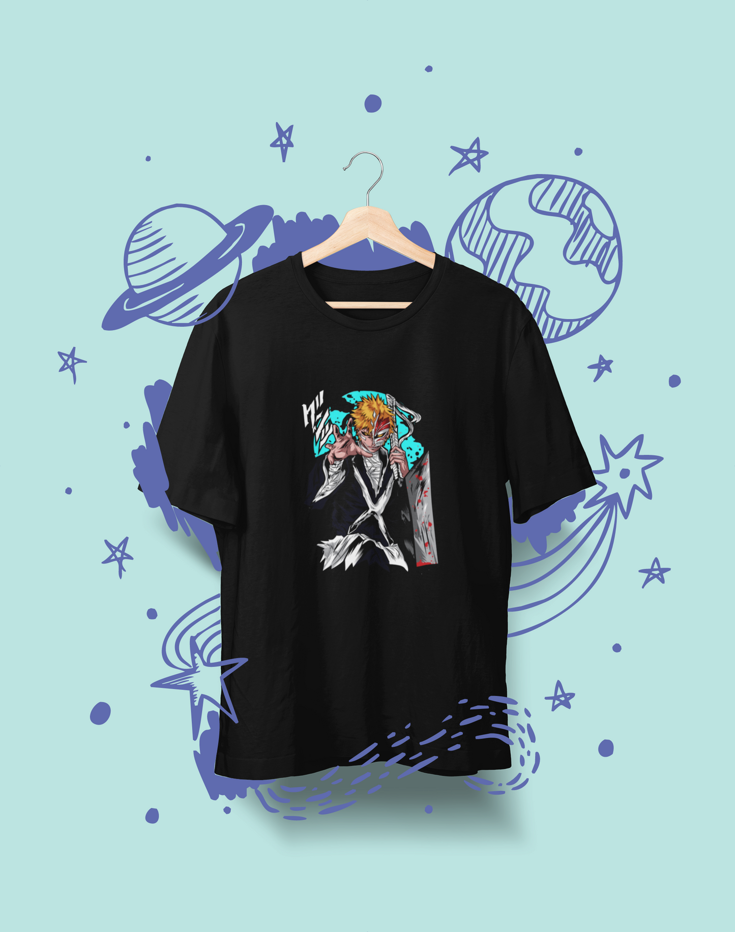 Custom T-shirts Drop shoulder 180 GSM