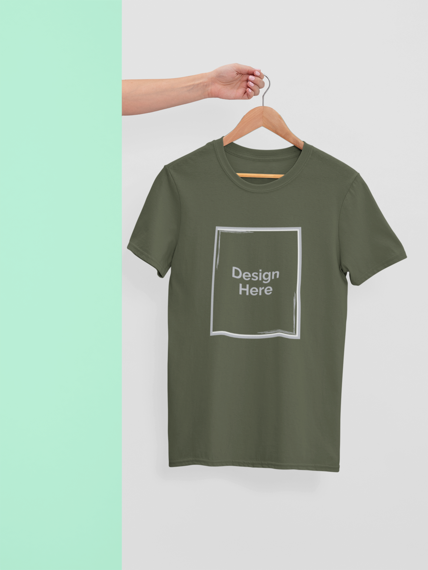 Custom T-shirts Regular fit Rust