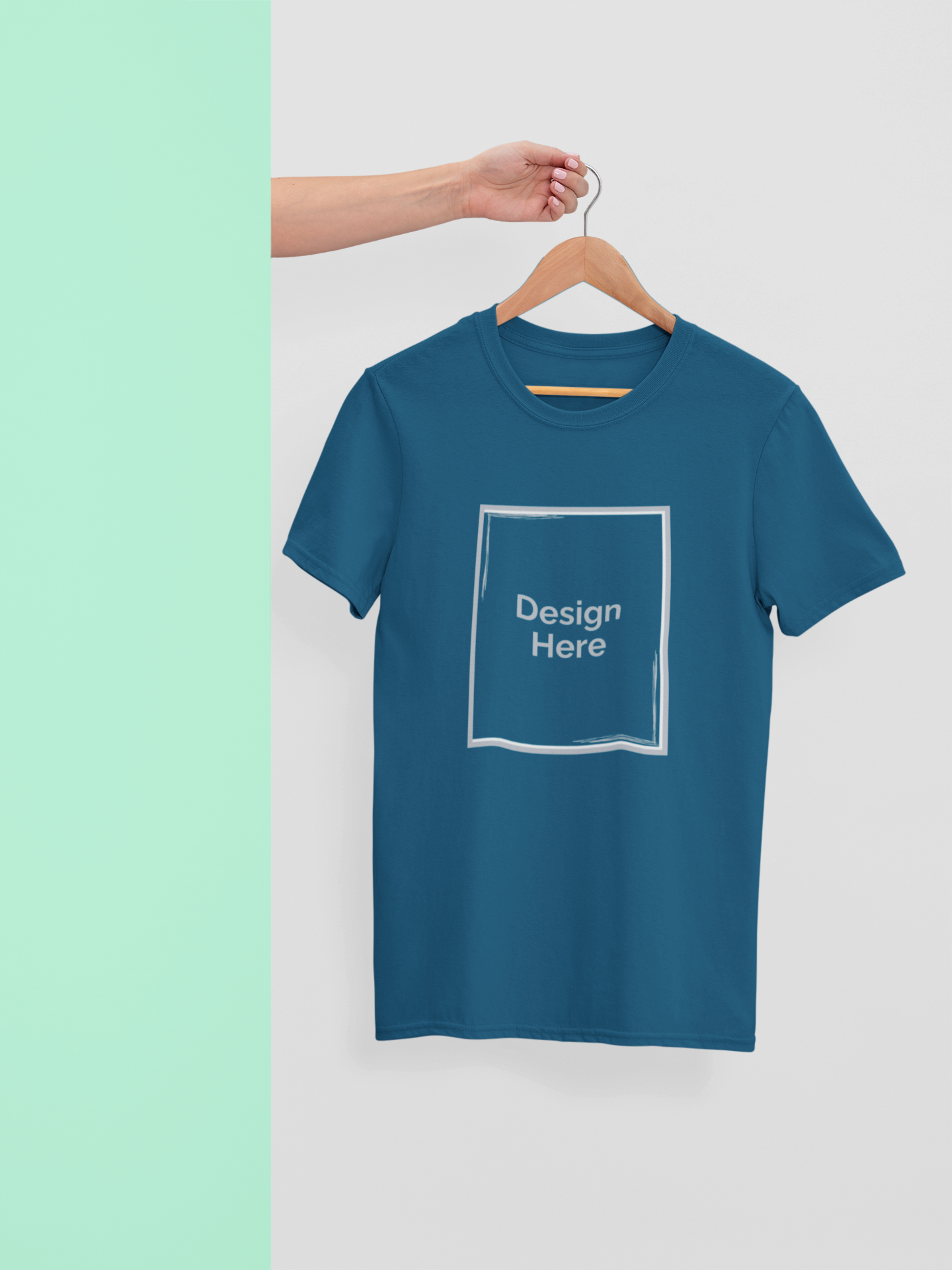 Custom T-shirts Regular fit Rust