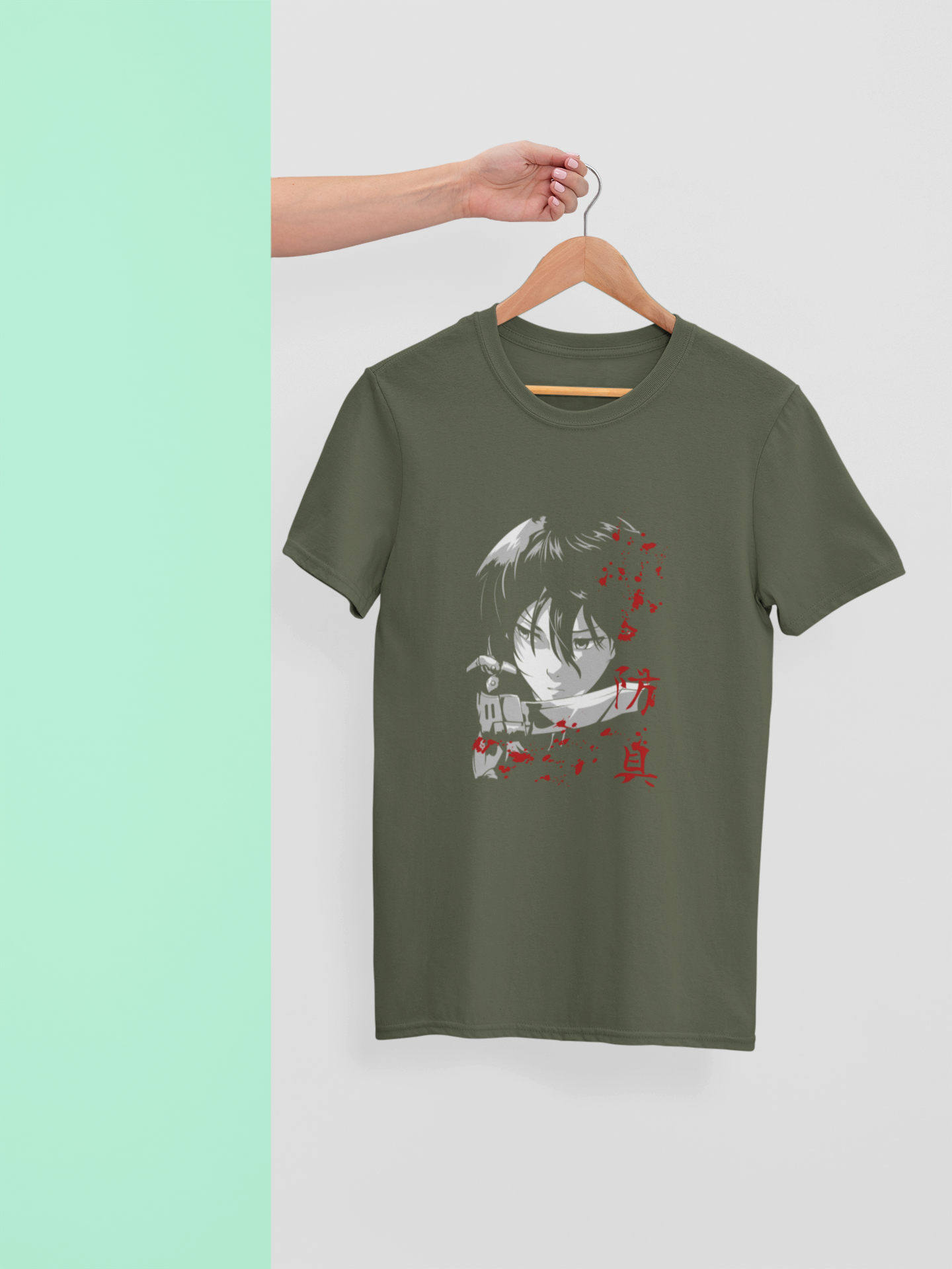 Custom T-shirts Regular fit Rust