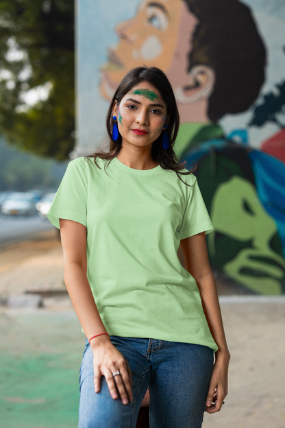 Premium Women Plain T-shirt - Regular fit