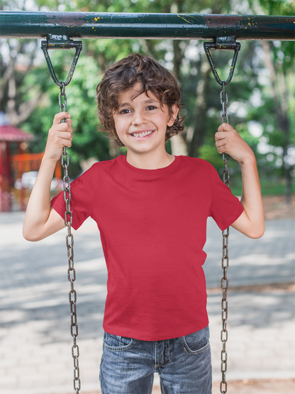Premium Kids Plain T-shirt - Regular fit